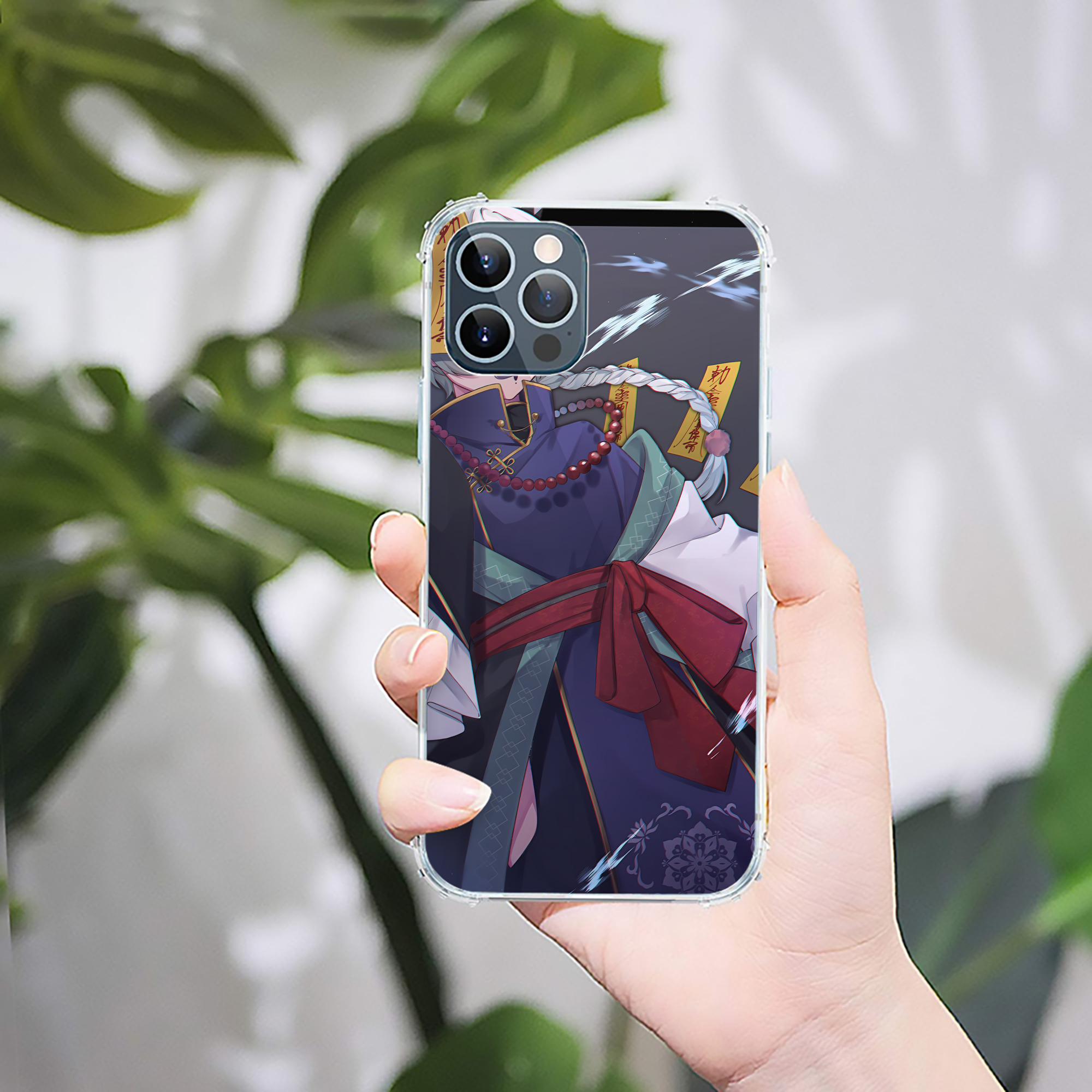 （画像用） 文豪ストレイドッグス Bungo Stray Dogs 【iPhone 12シリーズ対応】透明スマホケース（クリアソフトケース）